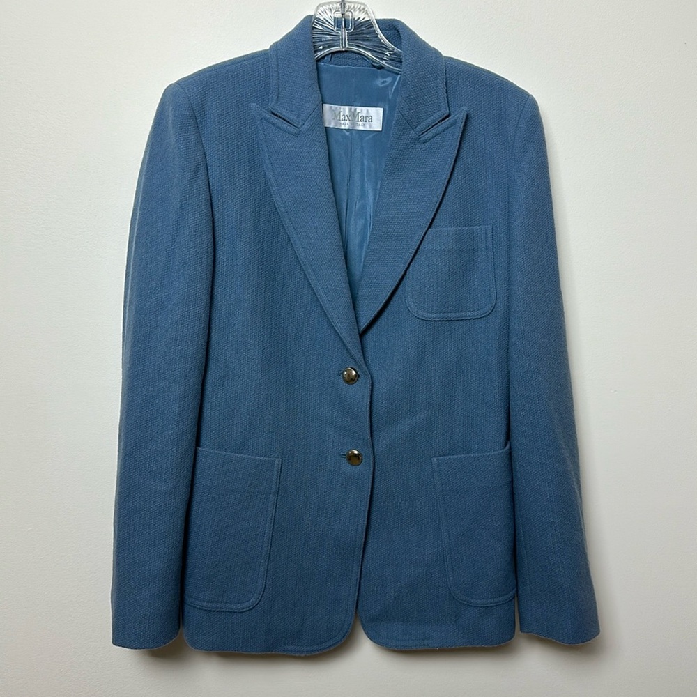 MaxMara Blue Blazer
